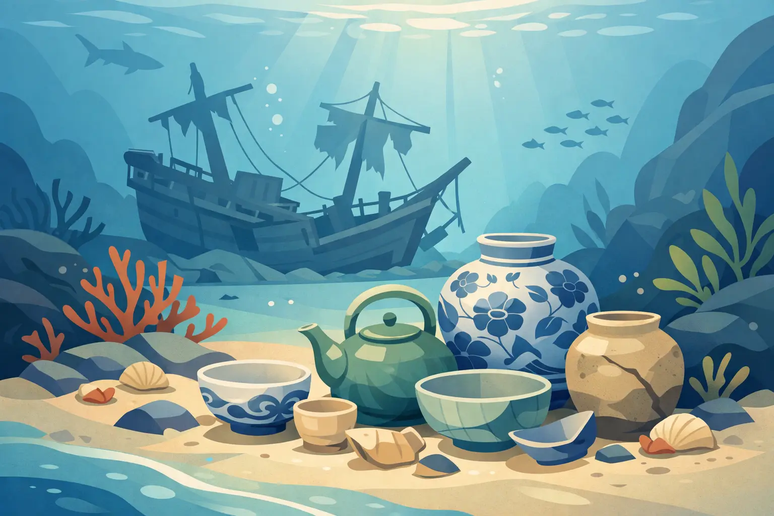 A Guide to Asian Shipwreck Ceramics