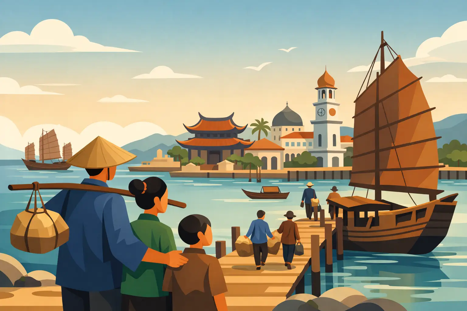 Chinese Diaspora to Penang in the 19th Century