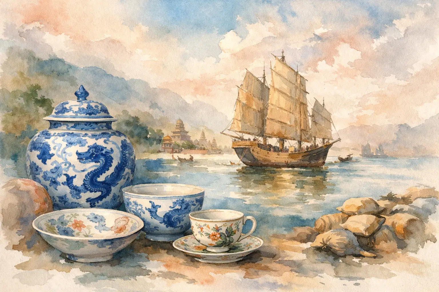 How Porcelain Tells Trade History