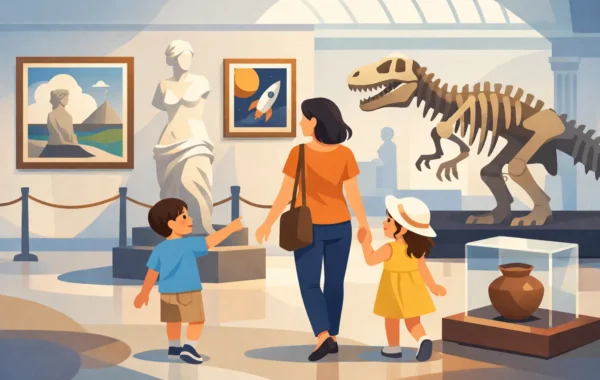 How to Visit Museums with Children Well