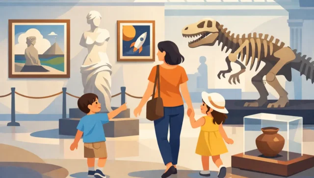 How to Visit Museums with Children Well