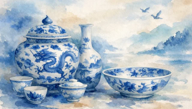 Ming Dynasty Blue and White Ceramics