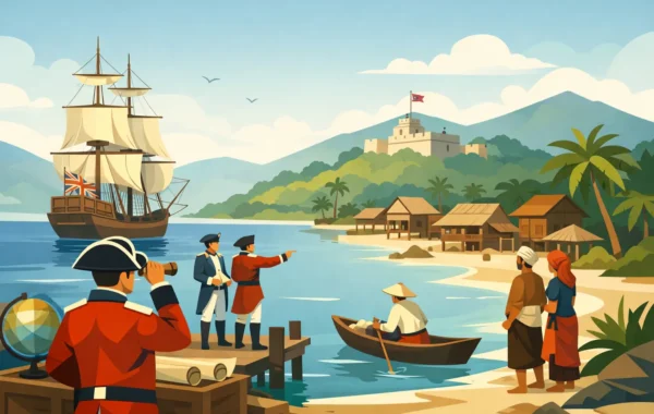 The Founding of Penang by the British