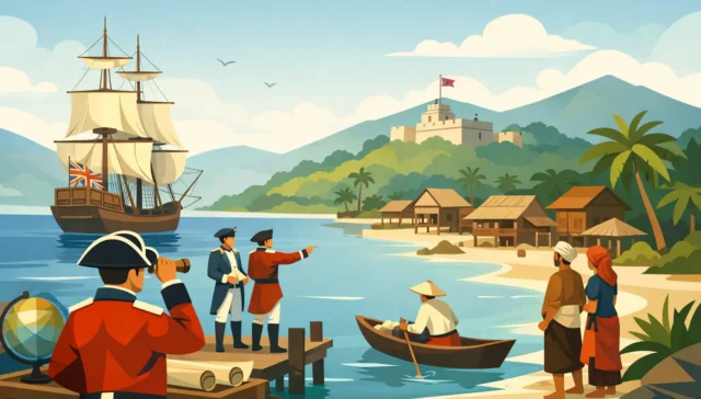 The Founding of Penang by the British