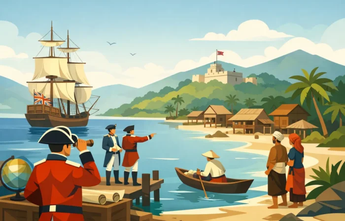 The Founding of Penang by the British