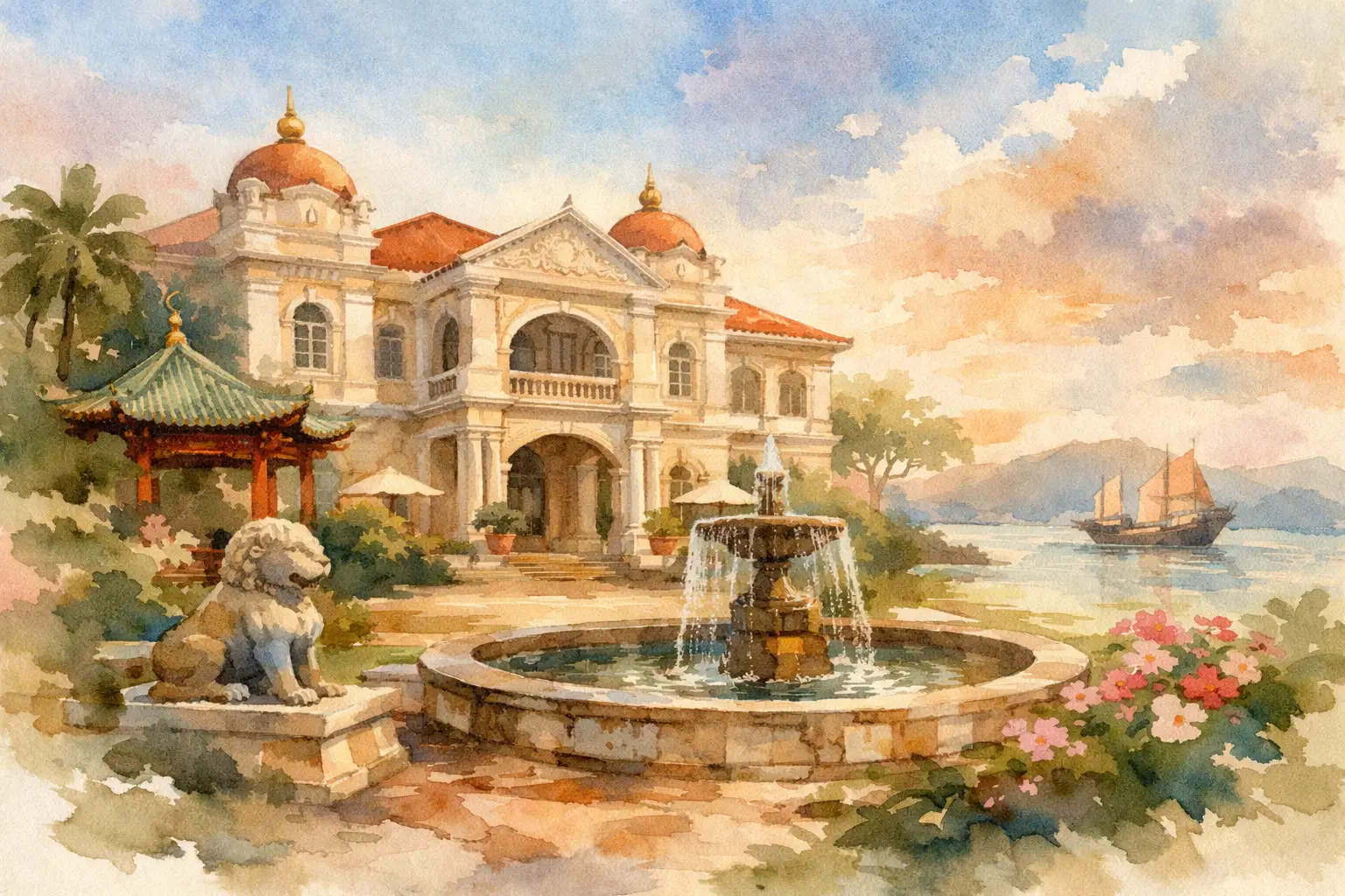 The Straits and Oriental Museum in Penang