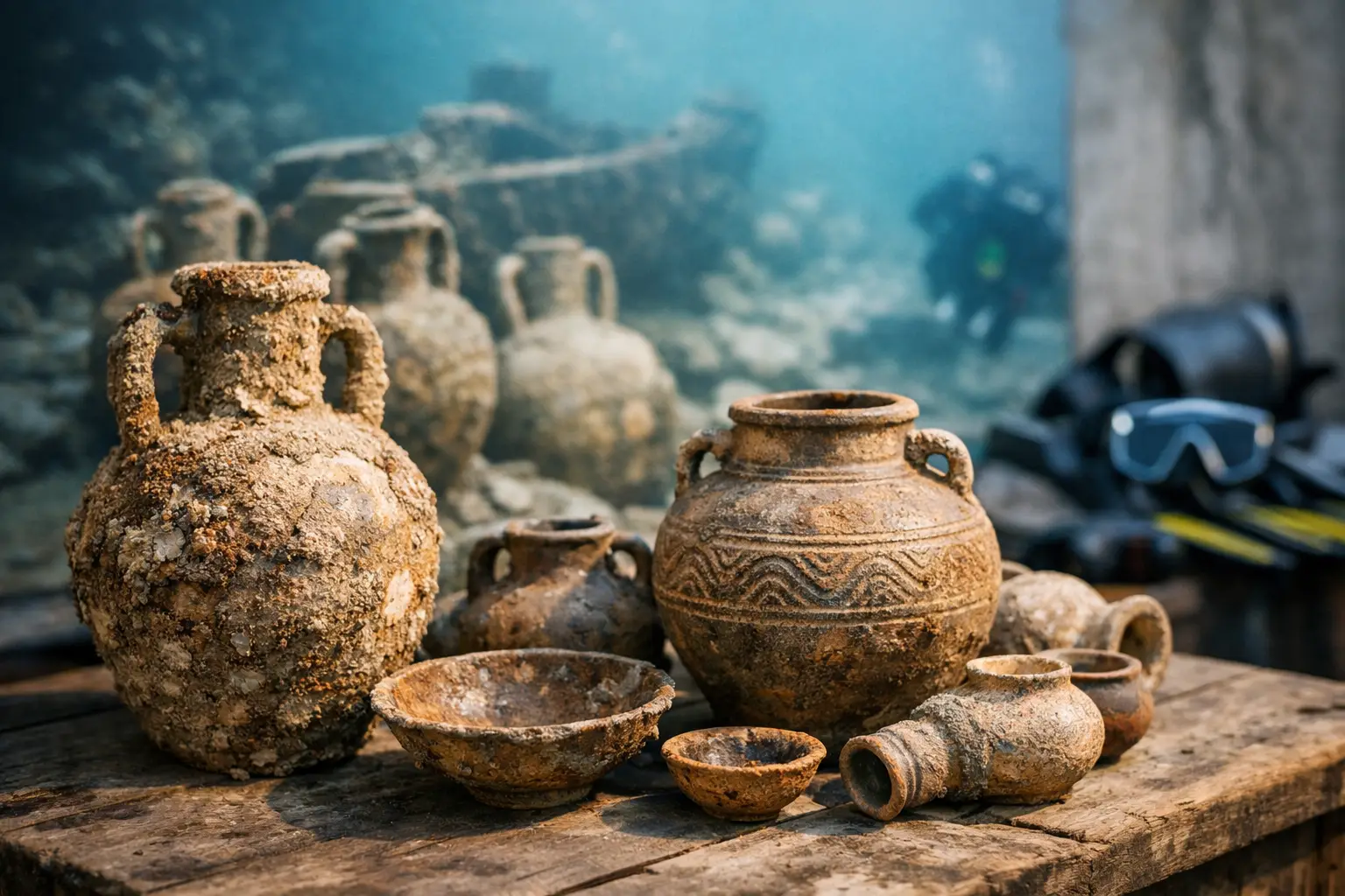 Why Ancient Shipwreck Ceramic Treasures Matter