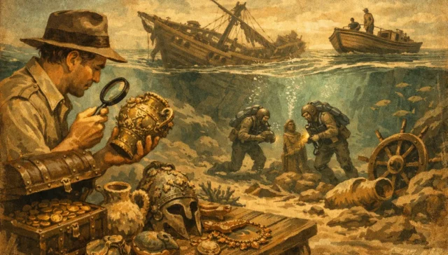 Are Shipwreck Artefacts Authentic Discoveries?