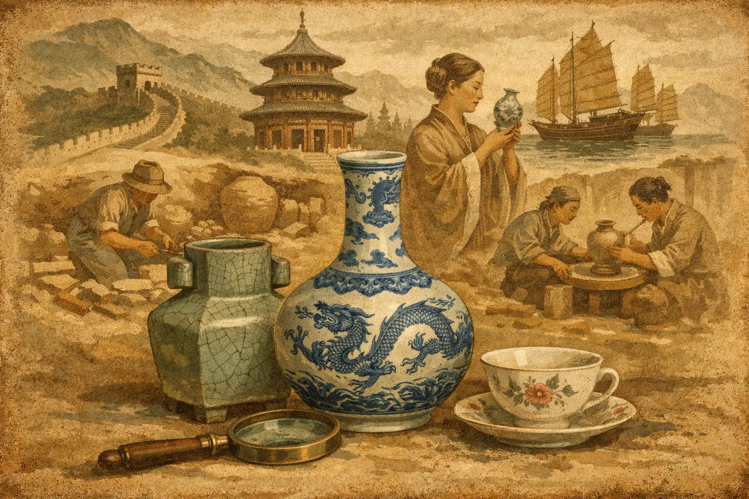 Chinese Ceramic Dating and Porcelain History