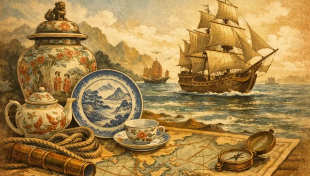 Chinese Export Ceramics and the Sea Routes