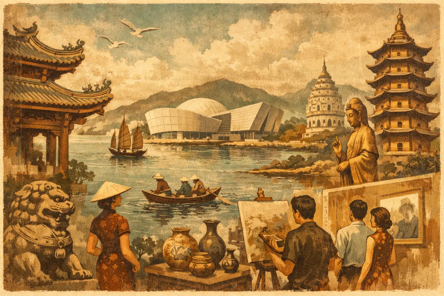 海峡与东方博物馆引领槟城艺术文化先锋中文翻译