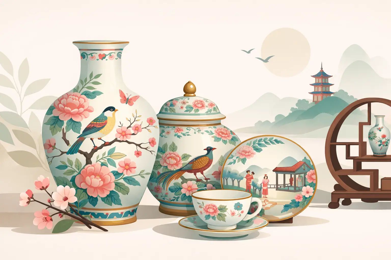 Famillie Rose Porcelain and Its Lasting Allure