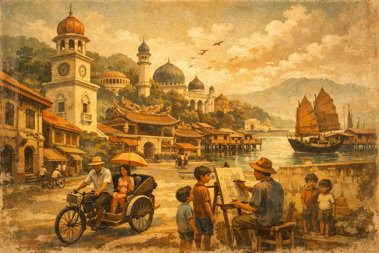 History, Culture and Art of Penang George Town