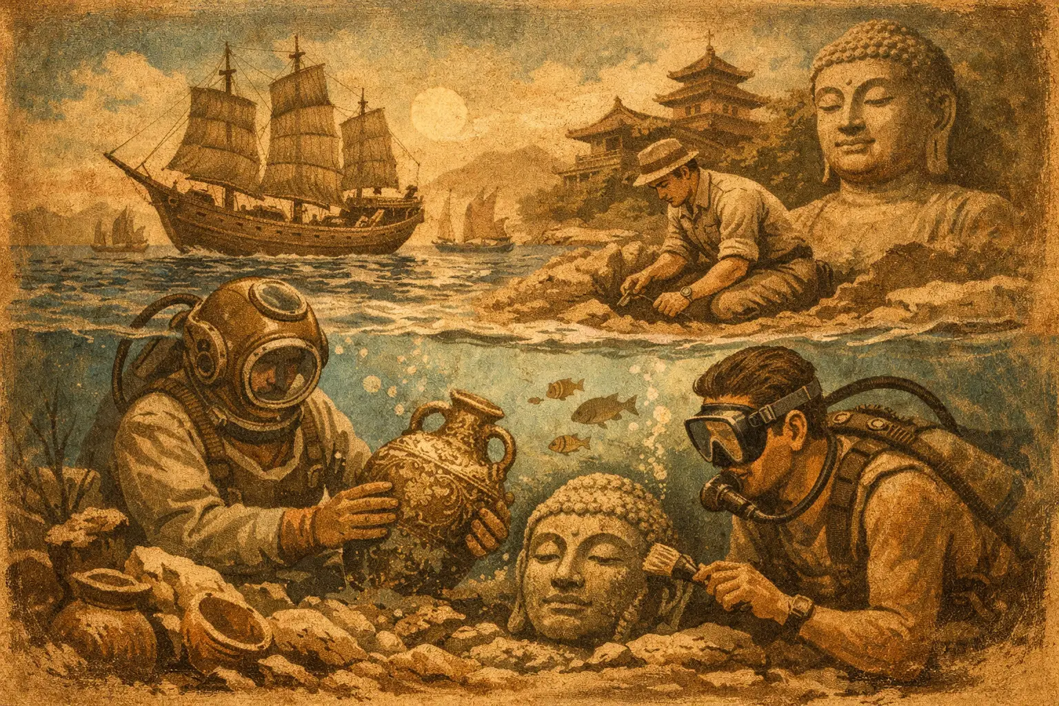 Maritime Archaeology Finds That Changed Asian History