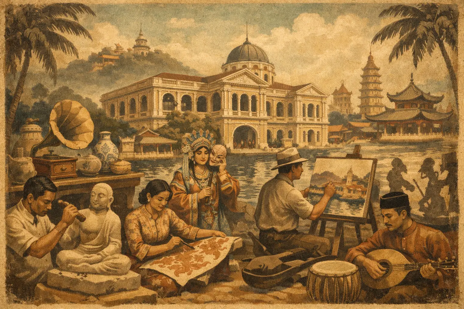 Straits & Oriental Museum Pioneers Penang Arts Culture