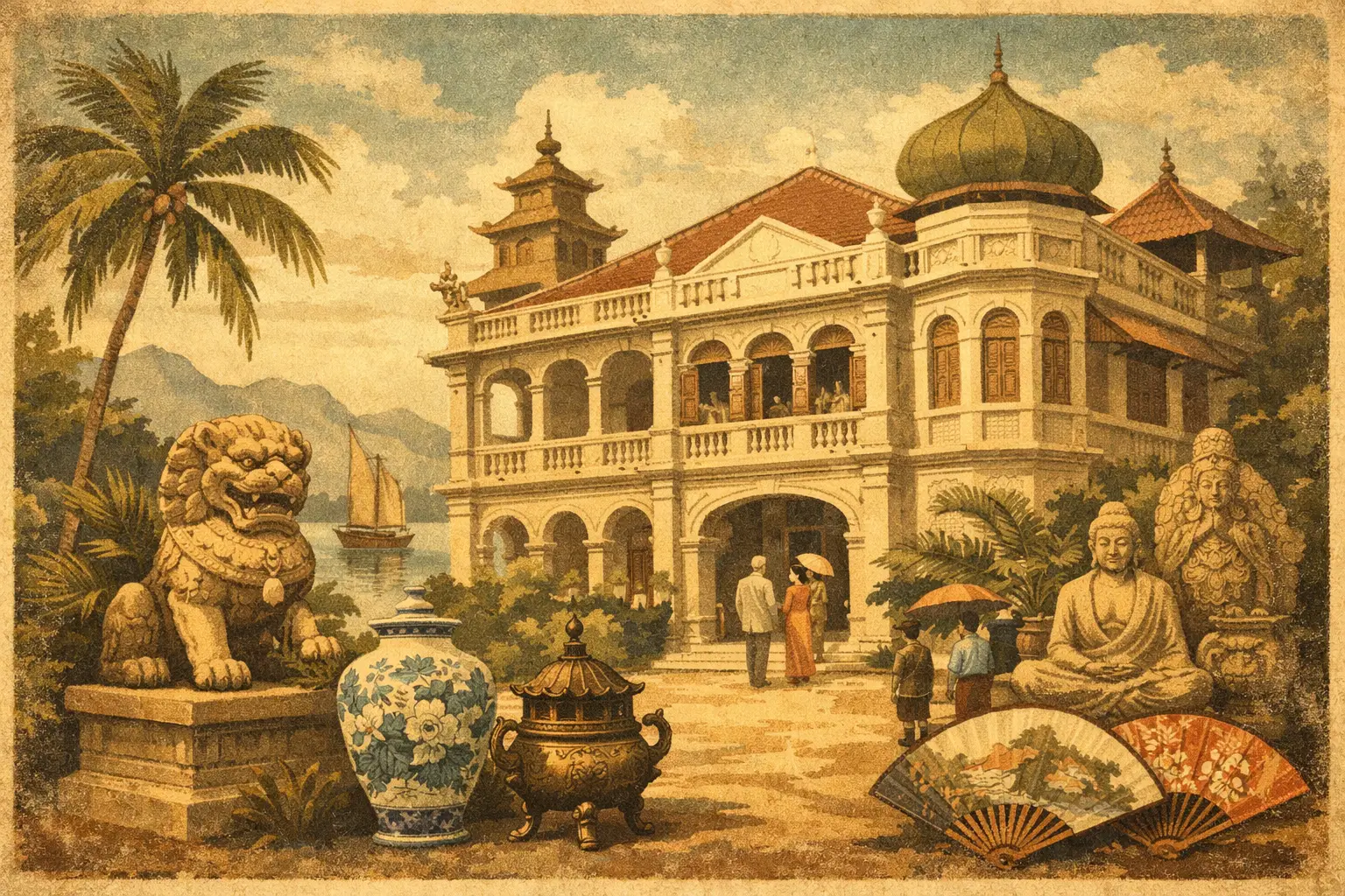 The Straits and Oriental Museum in Malaysia