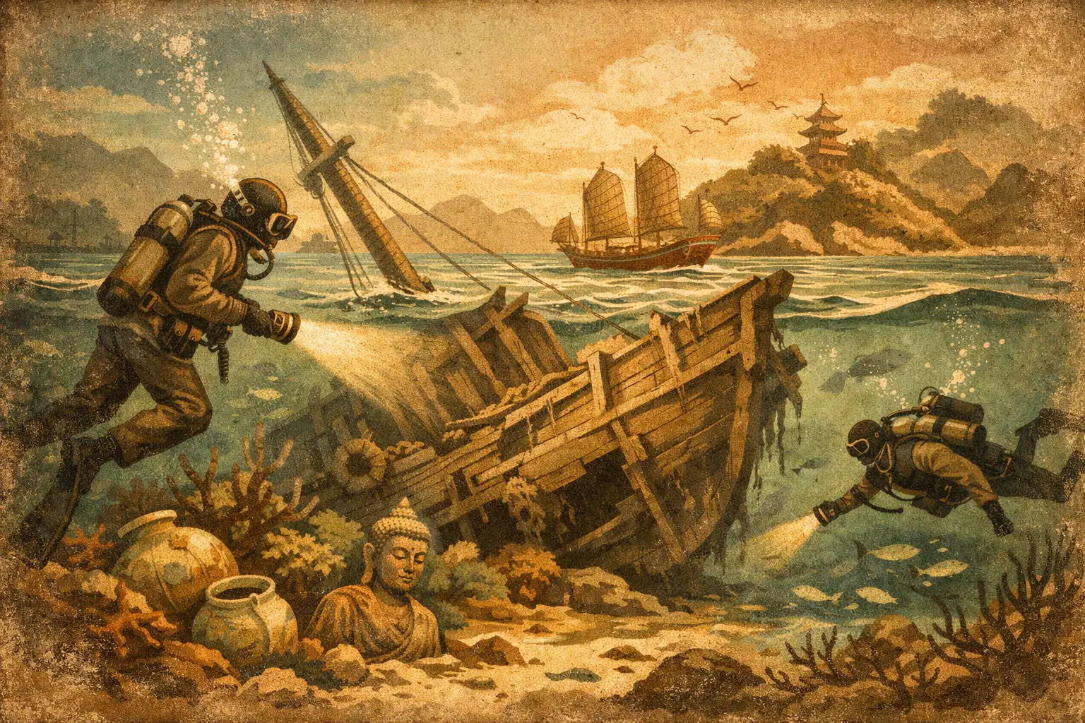 Top Asian Shipwreck Discoveries Worth Knowing
