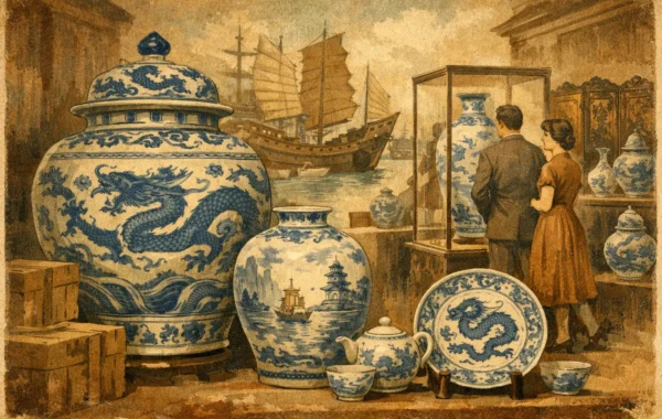 Wanli Cargo Exhibition Example in Porcelain