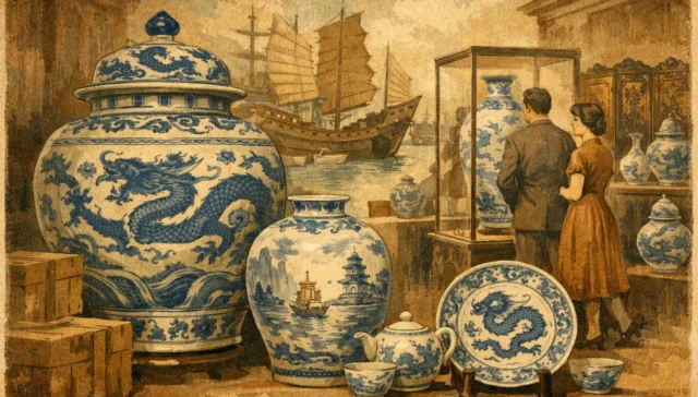 Wanli Cargo Exhibition Example in Porcelain