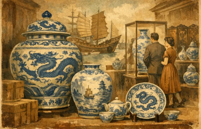 Wanli Cargo Exhibition Example in Porcelain