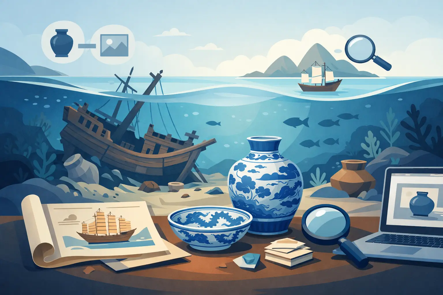 Wanli Shipwreck Collection Example Explained