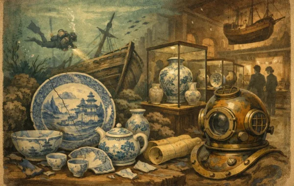 Which Shipwreck Museums Display Porcelain?