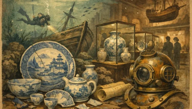 Which Shipwreck Museums Display Porcelain?