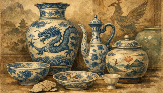 Yuan Dynasty Porcelain Characteristics