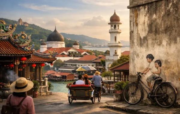 Penang Tourist Attraction for Culture and Time