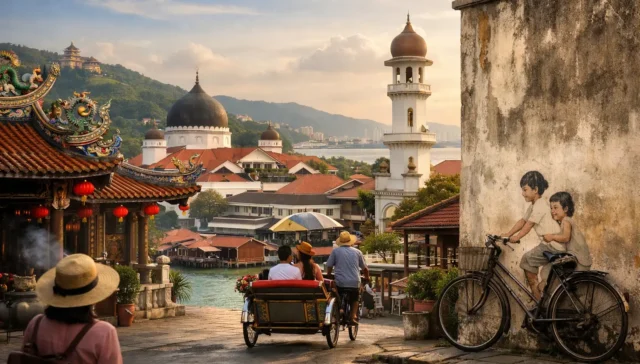 Penang Tourist Attraction for Culture and Time