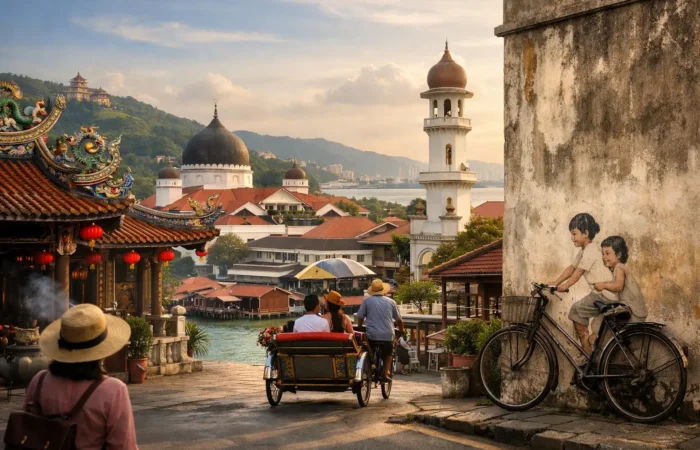 Penang Tourist Attraction for Culture and Time