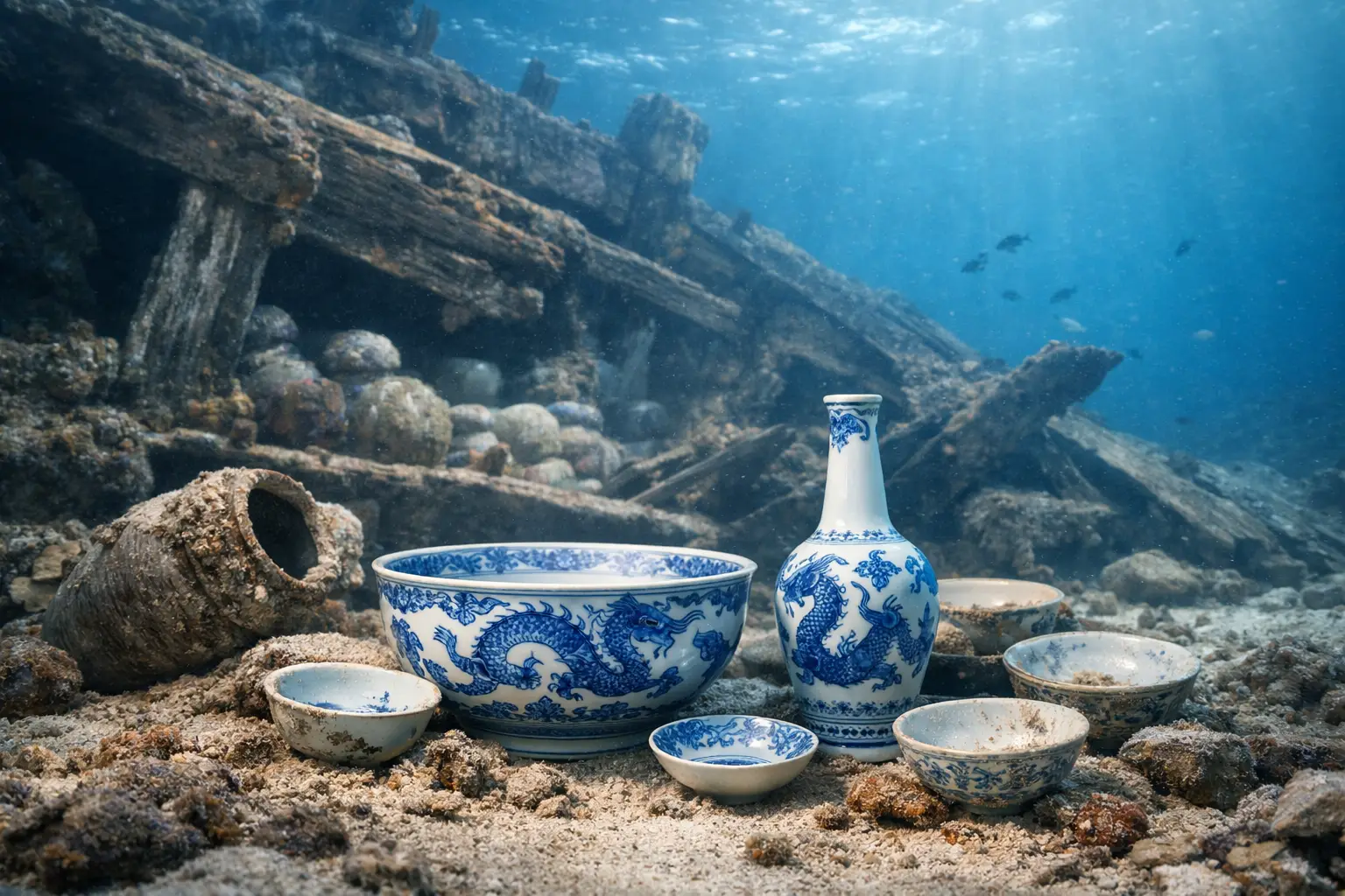 Xuande Shipwreck Trade Example: Porcelain at Sea