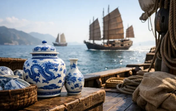 Yuan Porcelain Trade Links Across the Seas