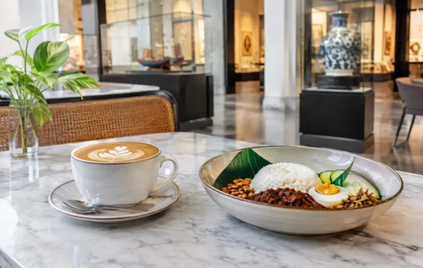 A Visit to Straits Cafe at Straits and Oriental Museum
