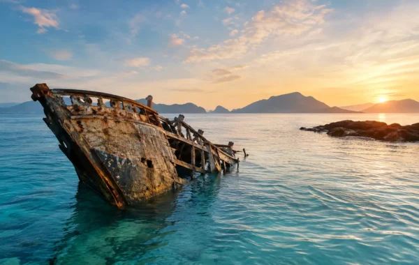 Shipwreck Trade Routes Across Asian Seas